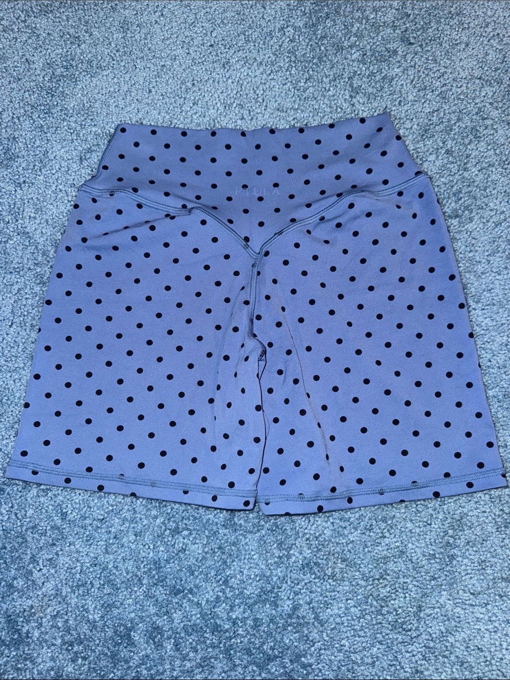 P'tula High-Waist Polka Dot Bike Shorts - Picture 3 of 3
